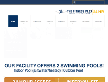 Tablet Screenshot of fitness-plex.com